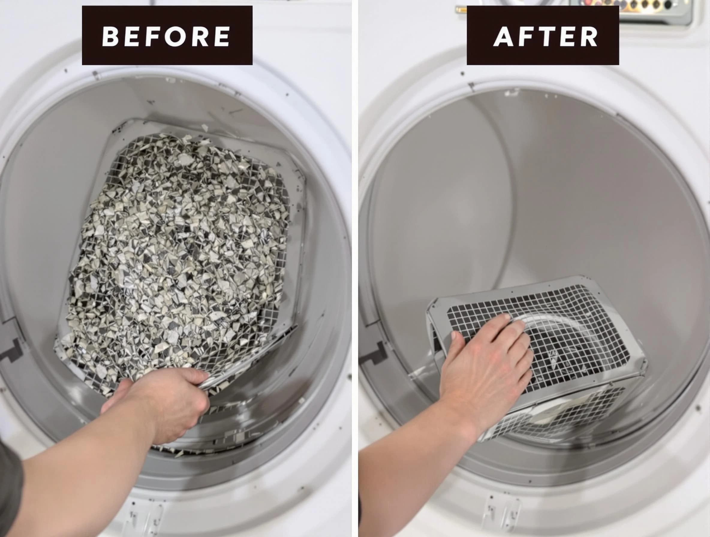 Professional lint trap cleaning by Pinson Dryer Vent Cleaning in Pinson