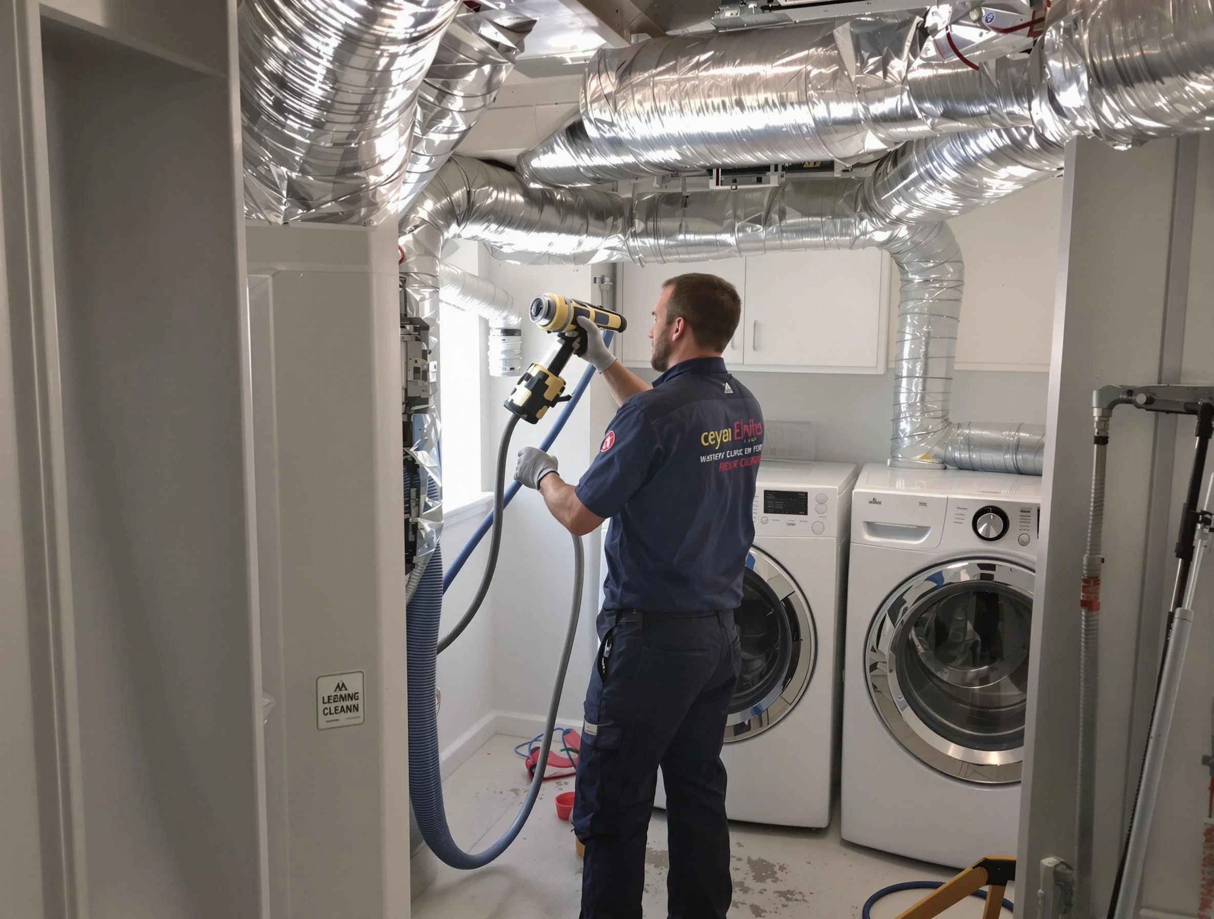 Pinson Dryer Vent Cleaning specialist using advanced equipment for thorough duct cleaning in Pinson