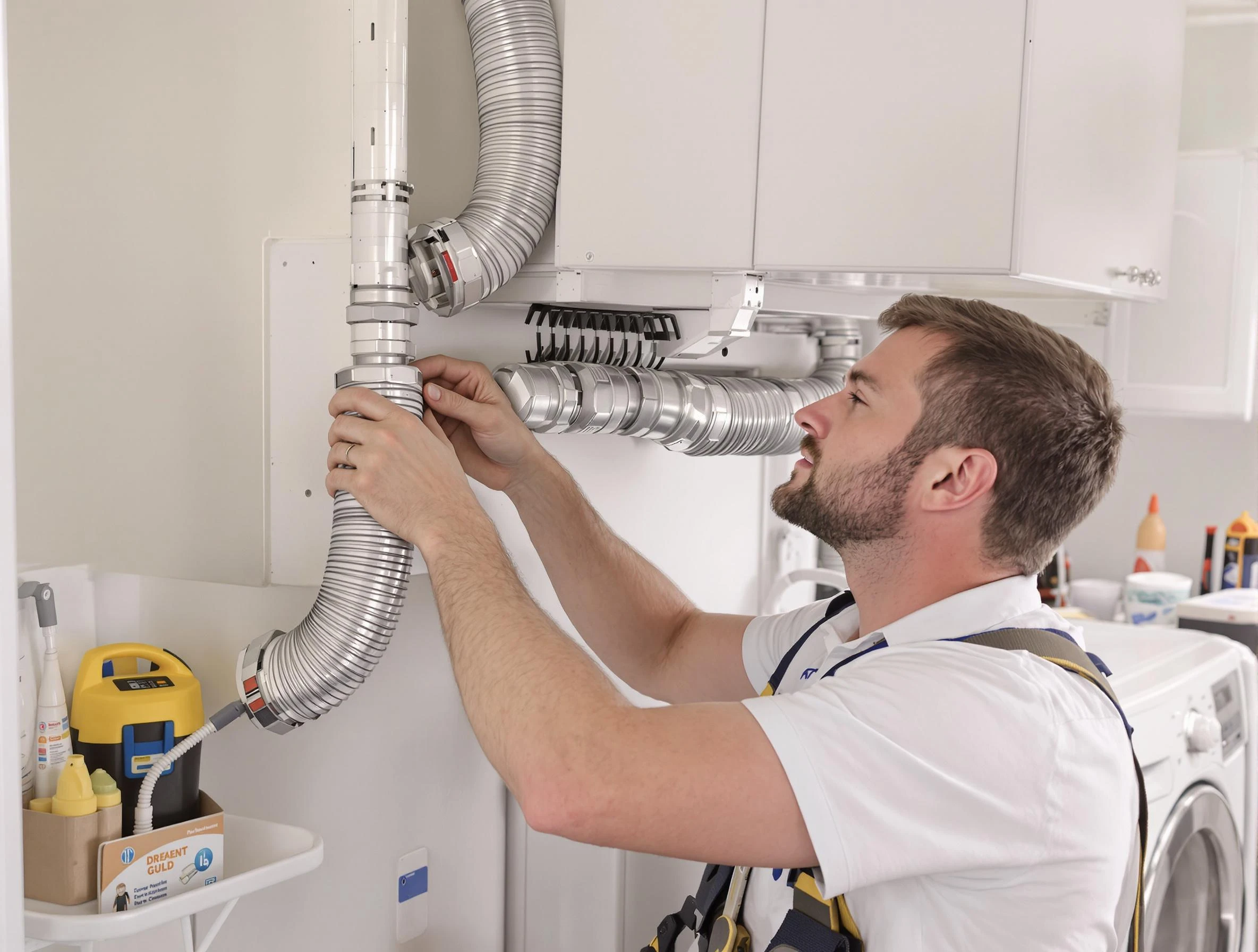 Professional dryer vent repair and installation by Pinson Dryer Vent Cleaning in Pinson